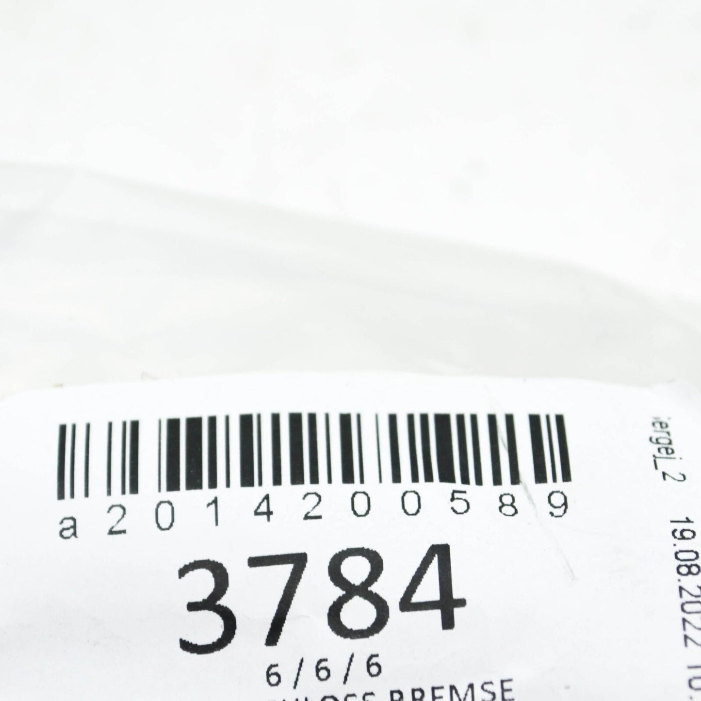 NEW MERCEDES-BENZ W168 REAR BRAKE DRUM SHOE SHACKLE A2014200589 ORIGINAL