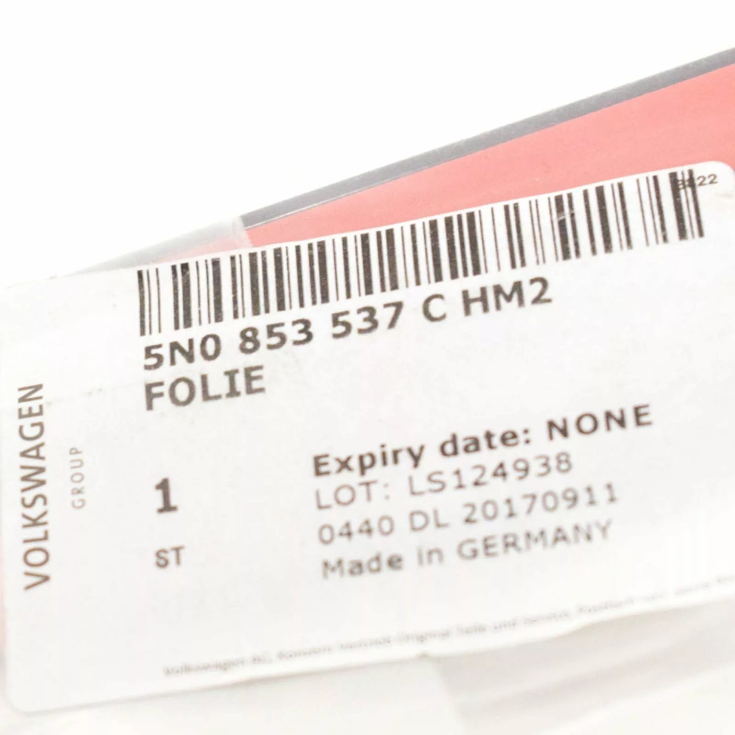 NEW VW TIGUAN AD1 FRONT DOOR SILL STRIP 5N0853537CHM2 ORIGINAL