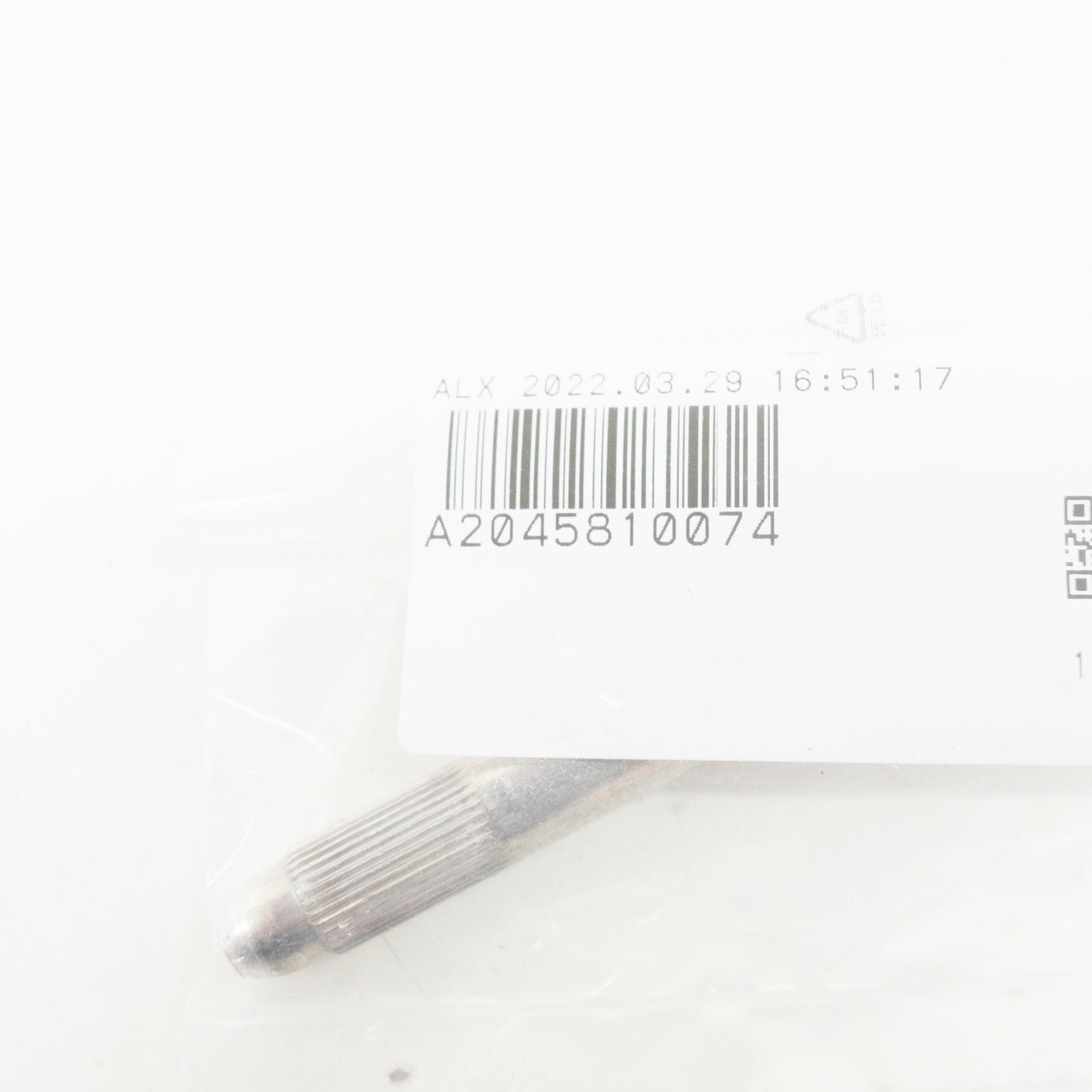 new mercedes-benz ml w164 wheel change locating dowel pin a2045810074 original