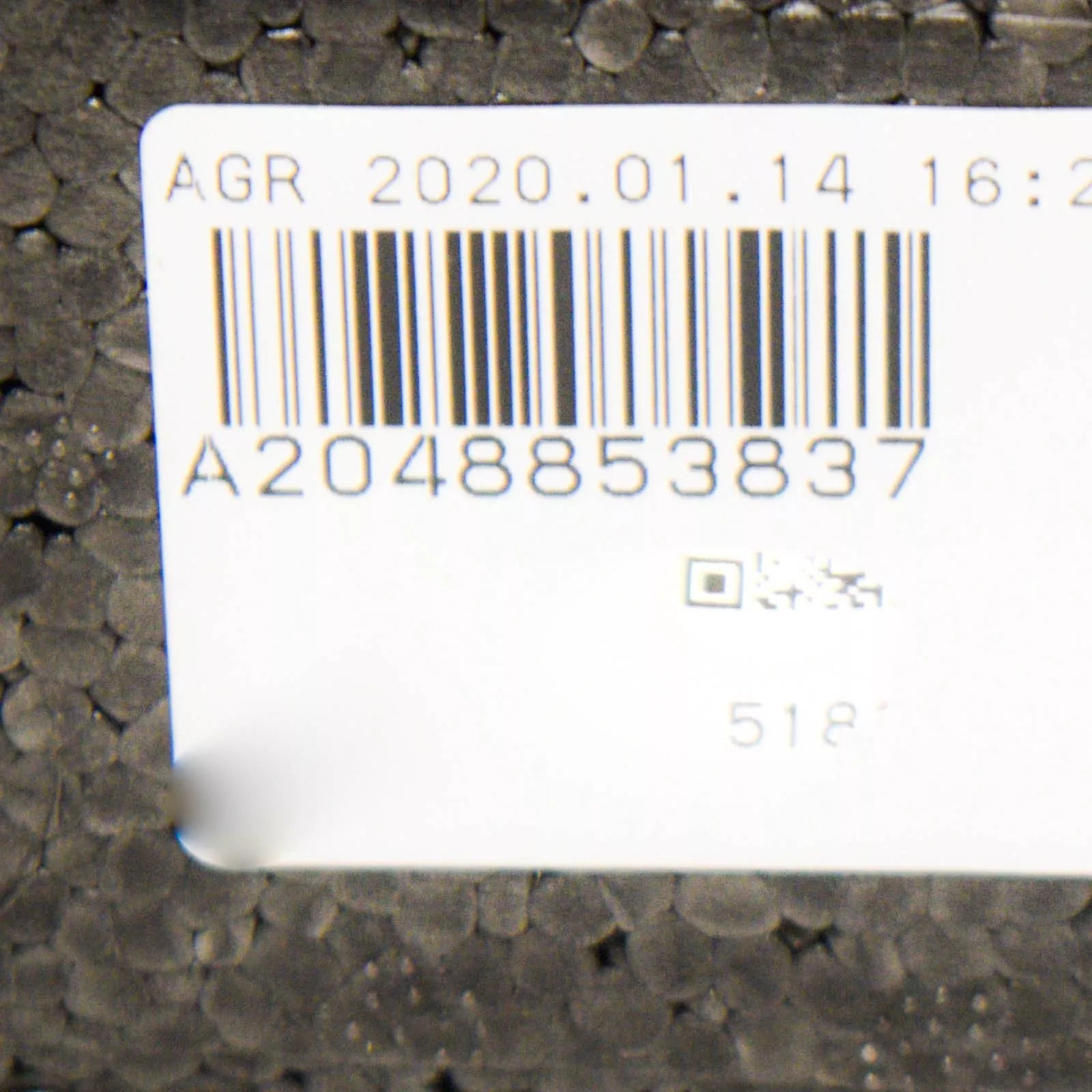 NEW MERCEDES-BENZ C-CLASS W204 FRONT BUMPER FOAM A2048853837 ORIGINAL