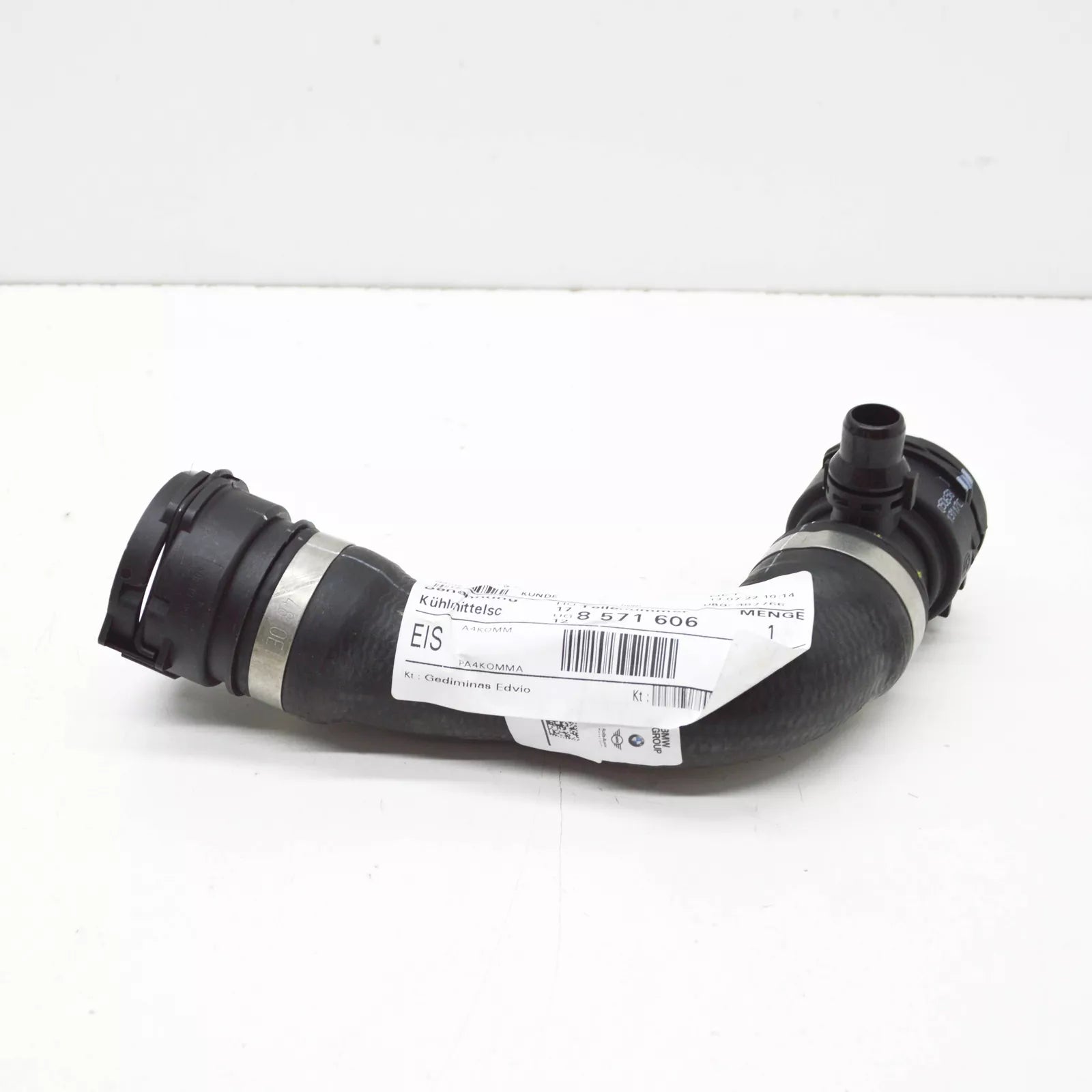 NEW BMW X3 F25 COOLANT HOSE 17128571606 8571606 ORIGINAL