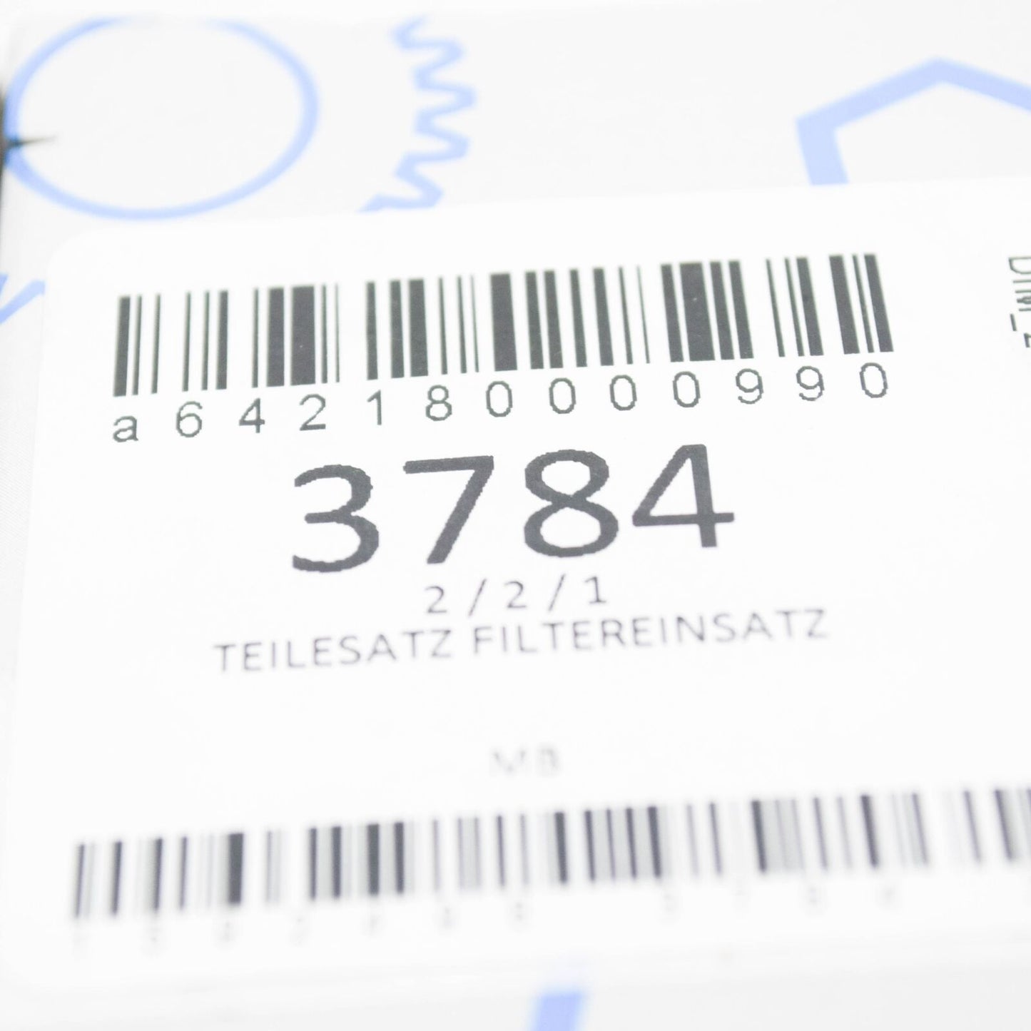 NEW MERCEDES-BENZ E W212 OIL FILTER KIT A642180000990 ORIGINAL