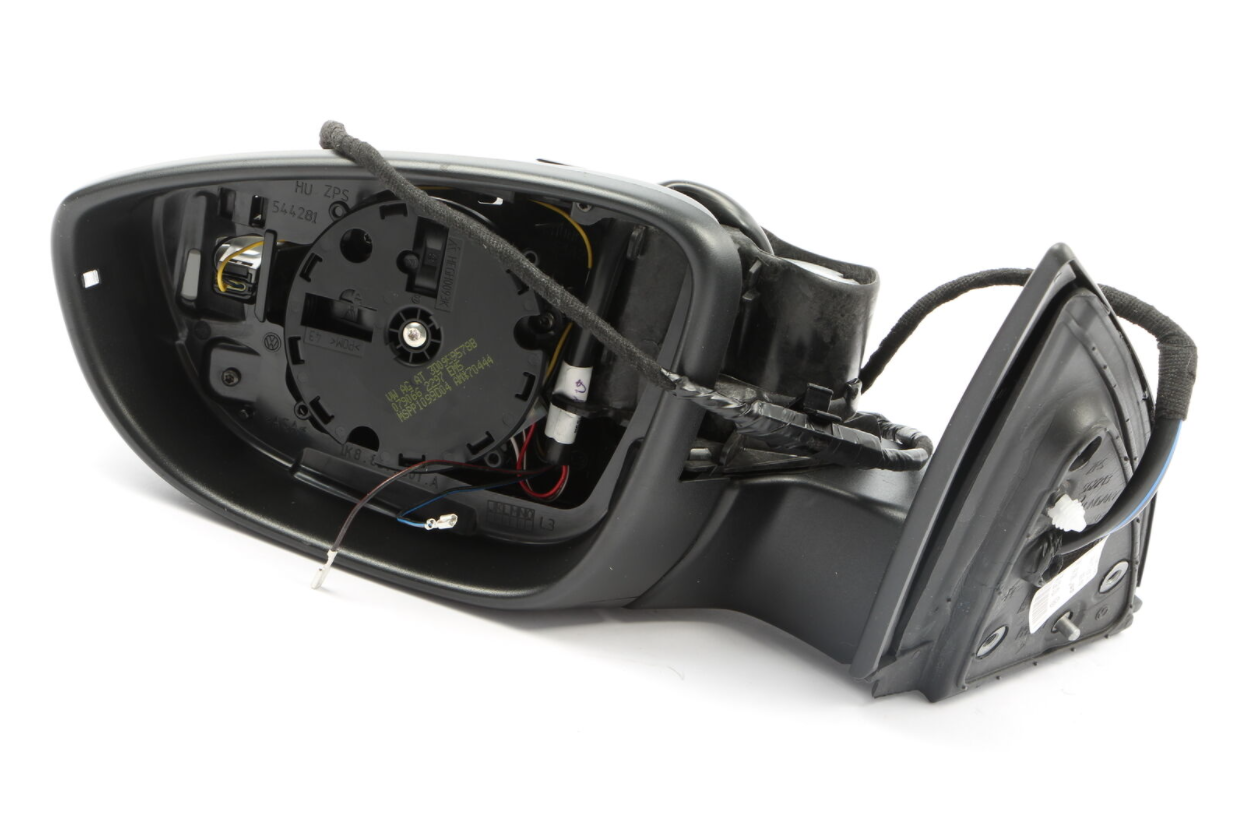 new vw eos 1f front left side wing mirror lhd 1q1857507ar9b9 original