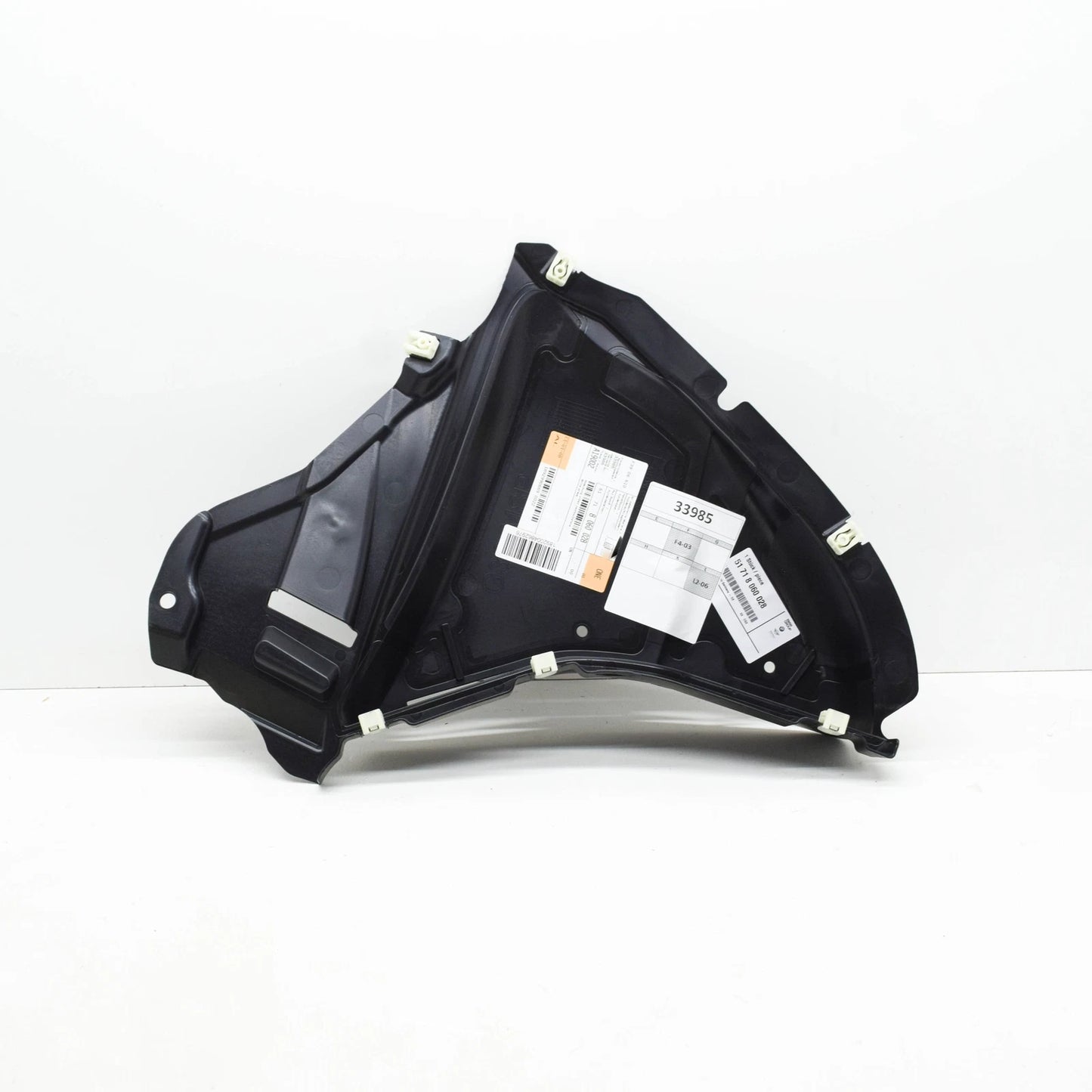 NEW BMW 6 GT G32 FRONT RIGHT BOTTOM WHEEL ARCH TRIM 51718060028 ORIGINAL