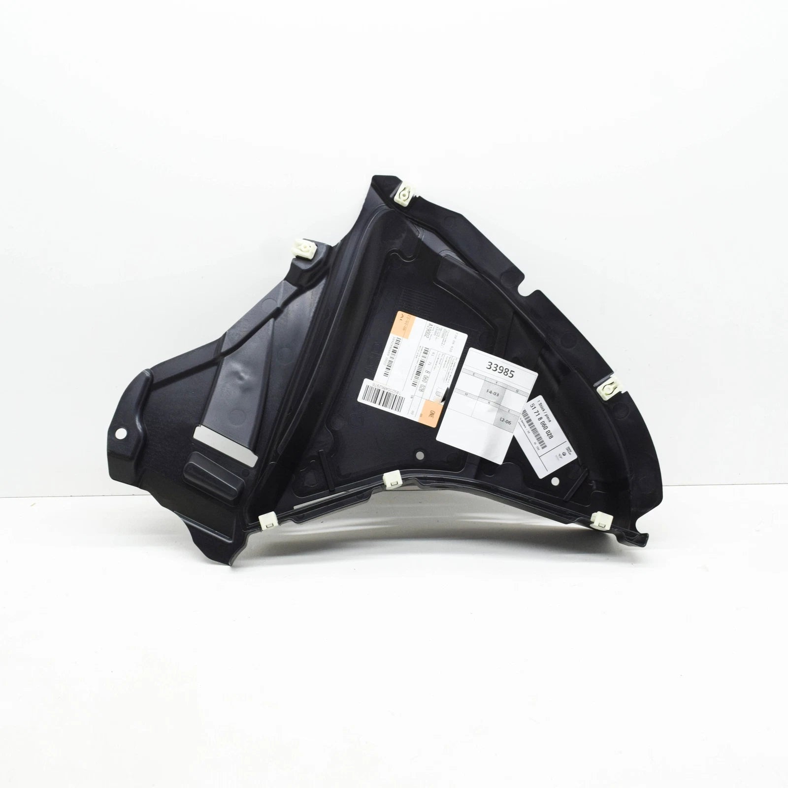 NEW BMW 6 GT G32 FRONT RIGHT BOTTOM WHEEL ARCH TRIM 51718060028 ORIGINAL