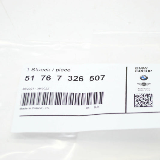 NEW BMW 2 GRAN TOURER F46 REAR LEFT DOOR WEATHERSTRIP SEAL 51767326507 ORIGINAL