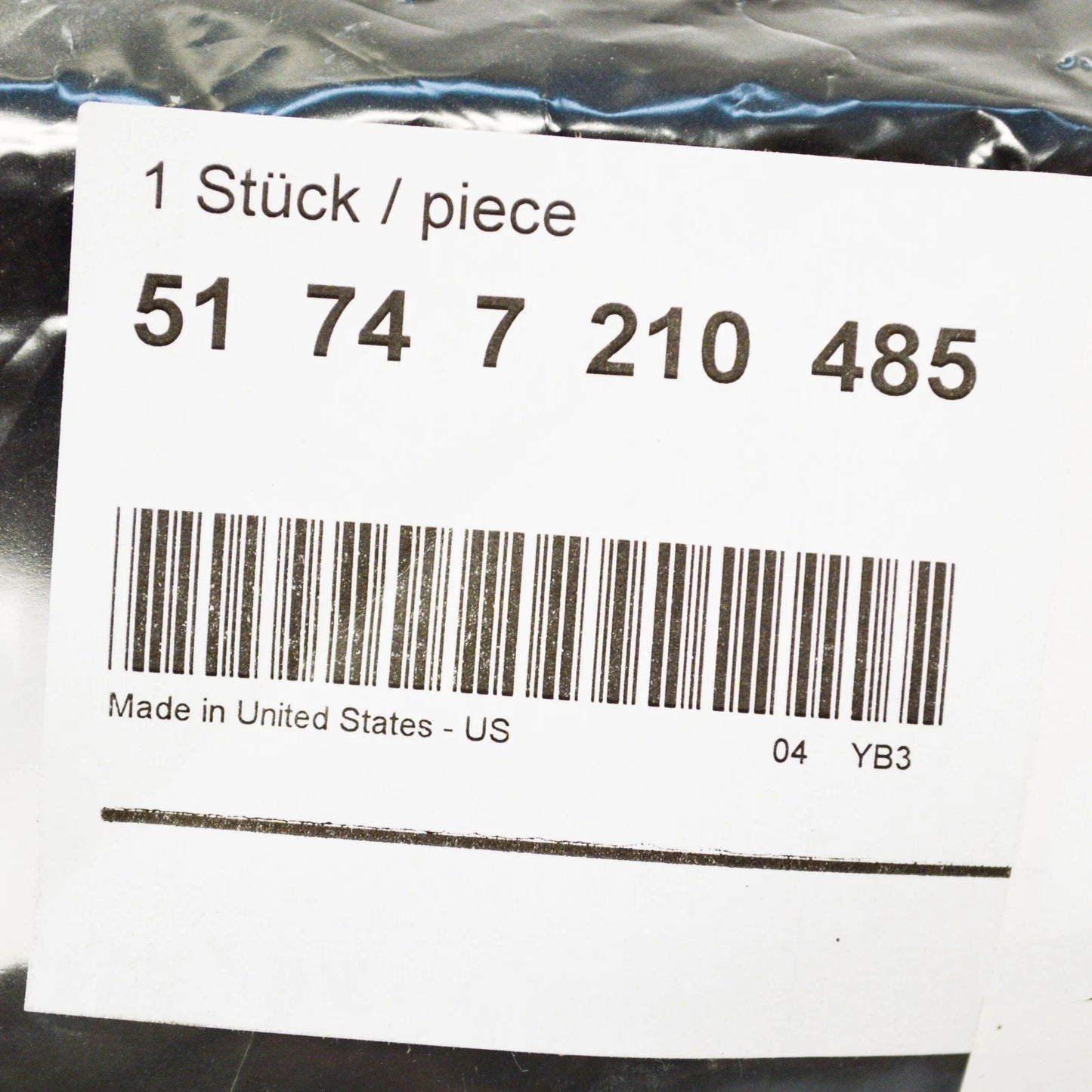 NEW BMW X3 F25 FRONT LEFT BRAKE AIR DUCT 51747210485 7210485 2015 ORIGINAL