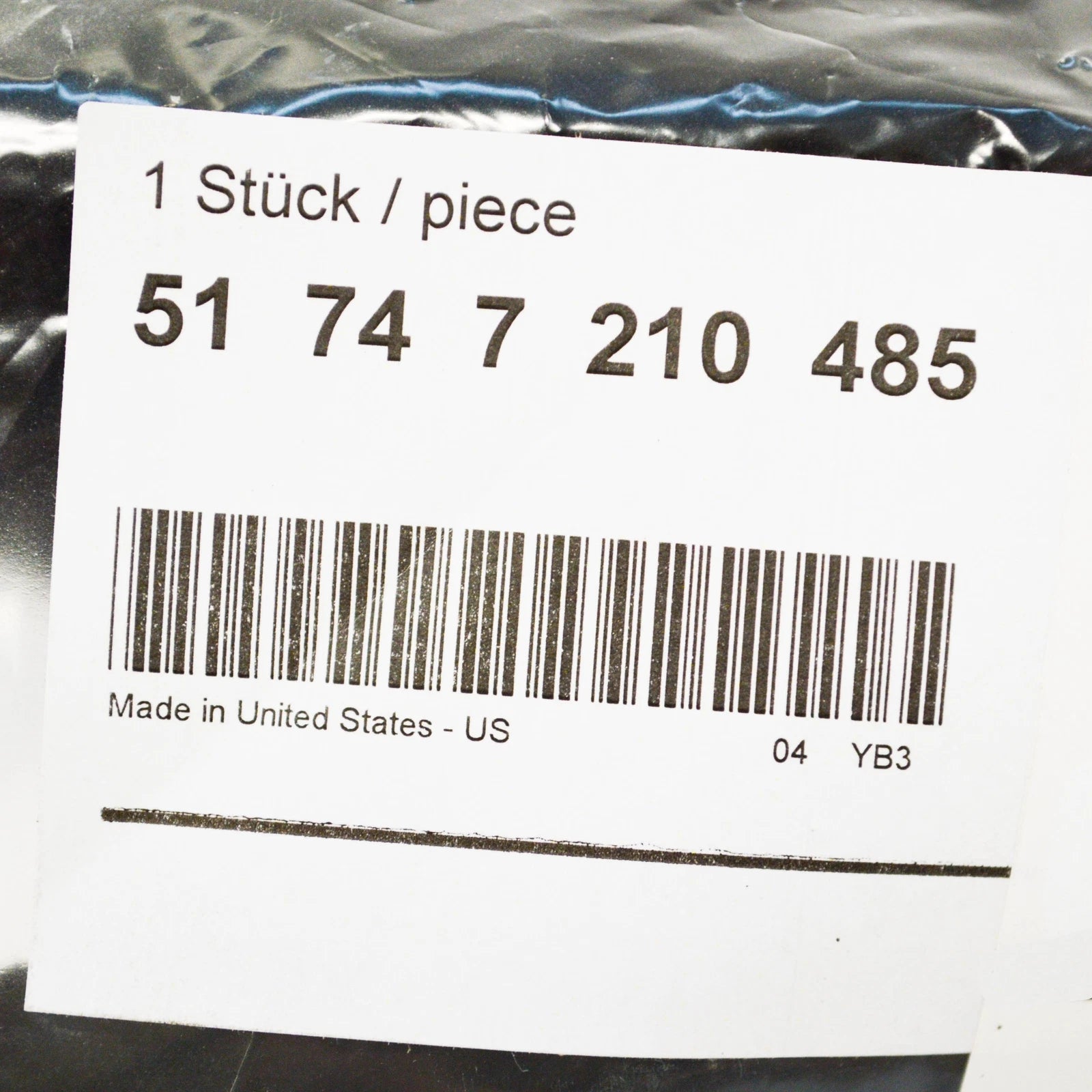 NEW BMW X3 F25 FRONT LEFT BRAKE AIR DUCT 51747210485 7210485 2015 ORIGINAL