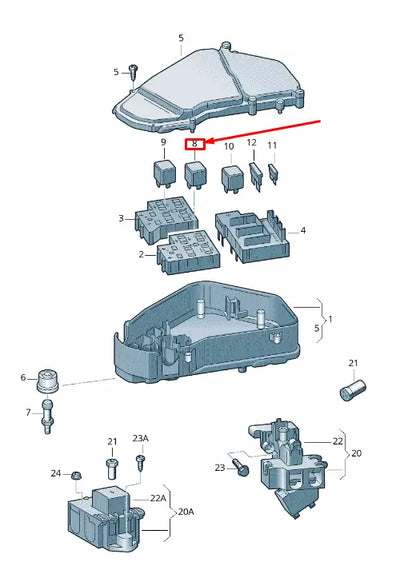 NEW VW TOUAREG 7L SPARK GLOW PLUG 07Z907281A ORIGINAL
