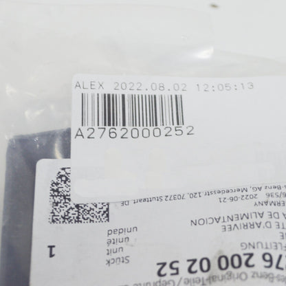 NEW MB ML W166 EXHAUST GAS RECIRC. CYLINDER HEAD FEED LINE A2762000252 ORIGINAL