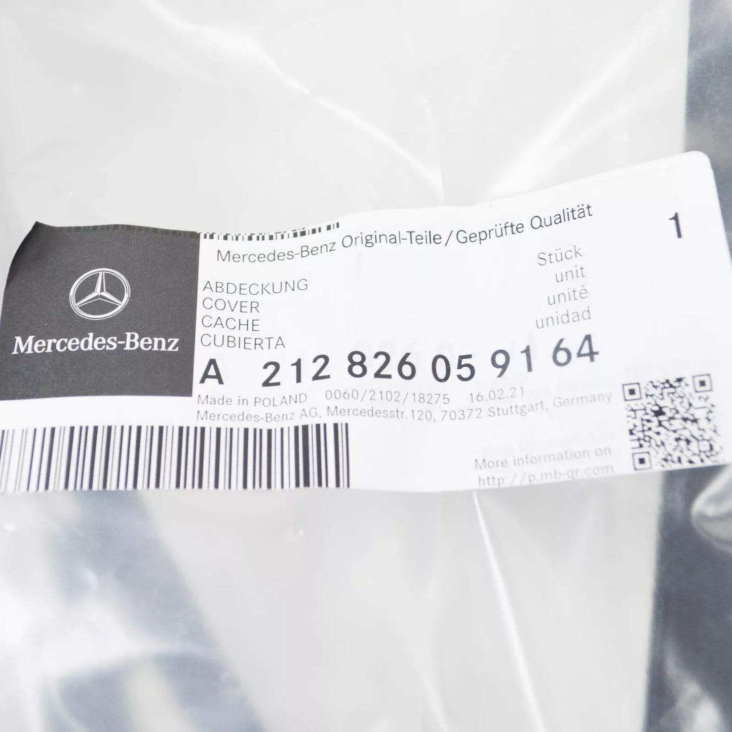 NEW MERCEDES BENZ E W212 FRONT LEFT HEADLIGHT SEAL A2128260591 ORIGINAL