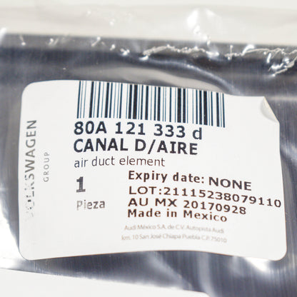 NEW AUDI Q5 80A LEFT AIR DUCT 80A121333D ORIGINAL