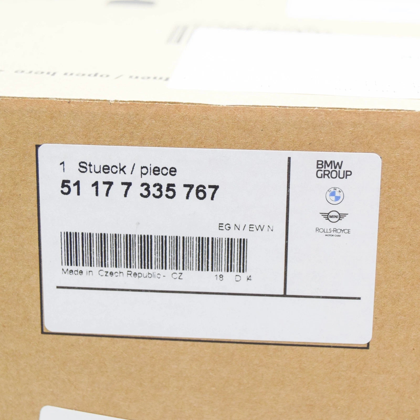 NEW BMW I3 I01 CHARGING SOCKET COVER 51177335767 ORIGINAL