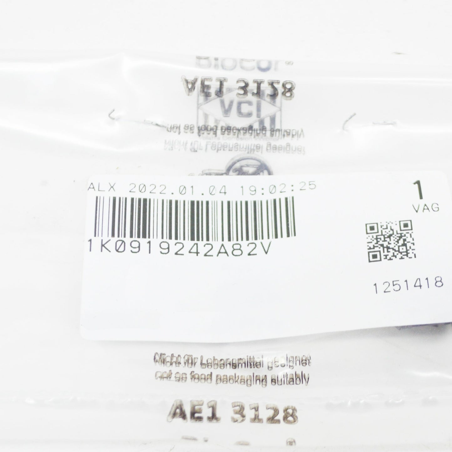 new volkswagen touareg 7p front door knob sleeve 1k0919242a82v original