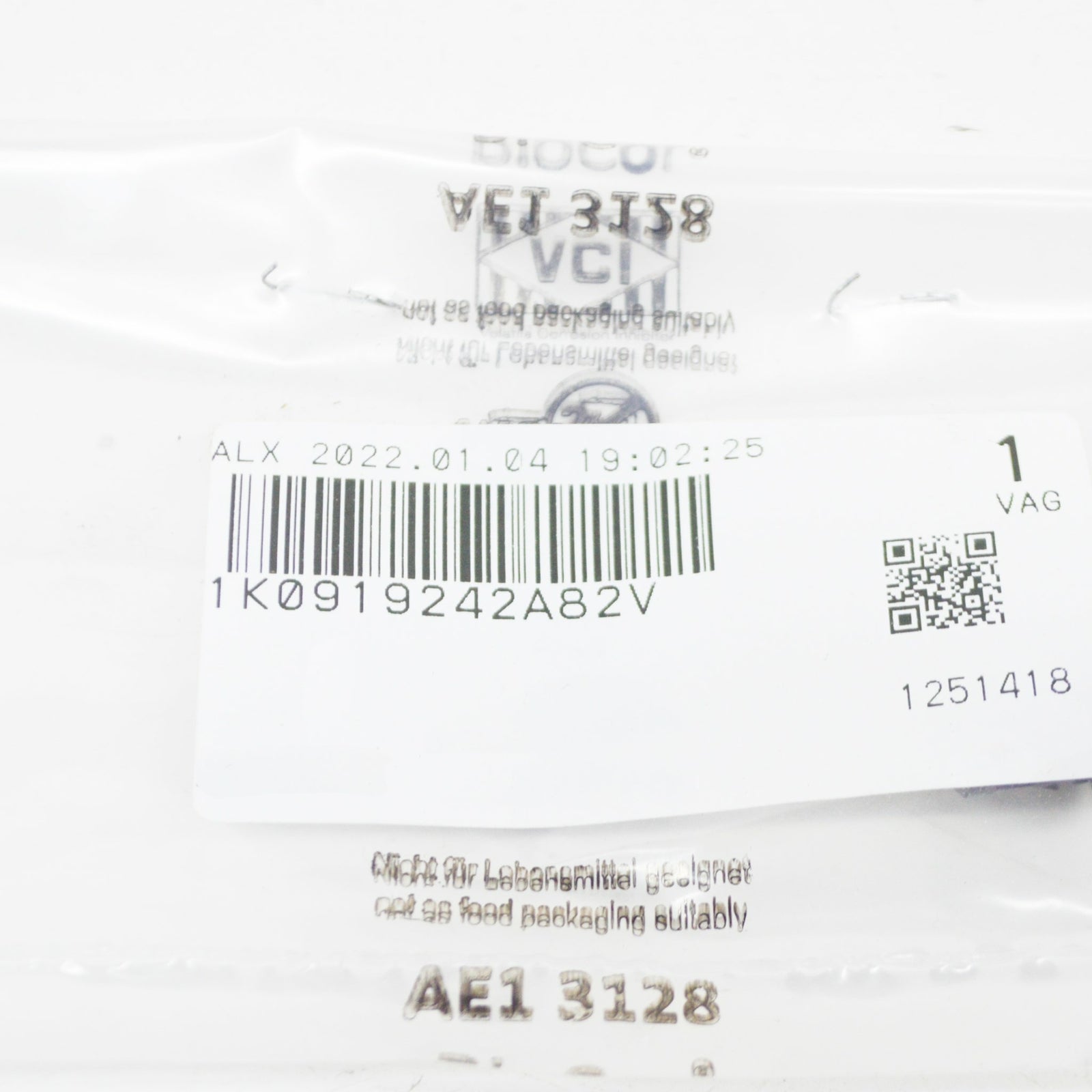 new volkswagen touareg 7p front door knob sleeve 1k0919242a82v original