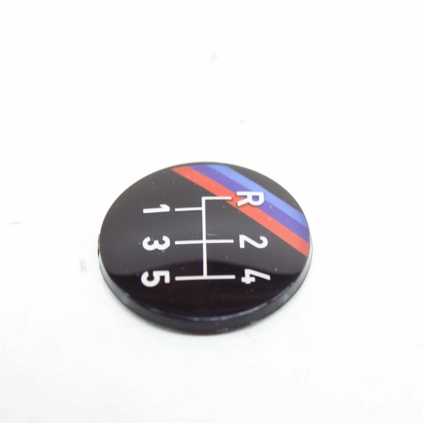 NEW BMW 5 E28 M TECHNIC 5-SPEED SHIFT GEAR KNOB BADGE EMBLEM 25111220955