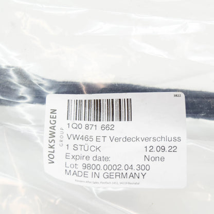 NEW VW EOS 1F RIGHT OUTER ROOF BRACE LOCKING MECHANISM 1Q0871662 ORIGINAL