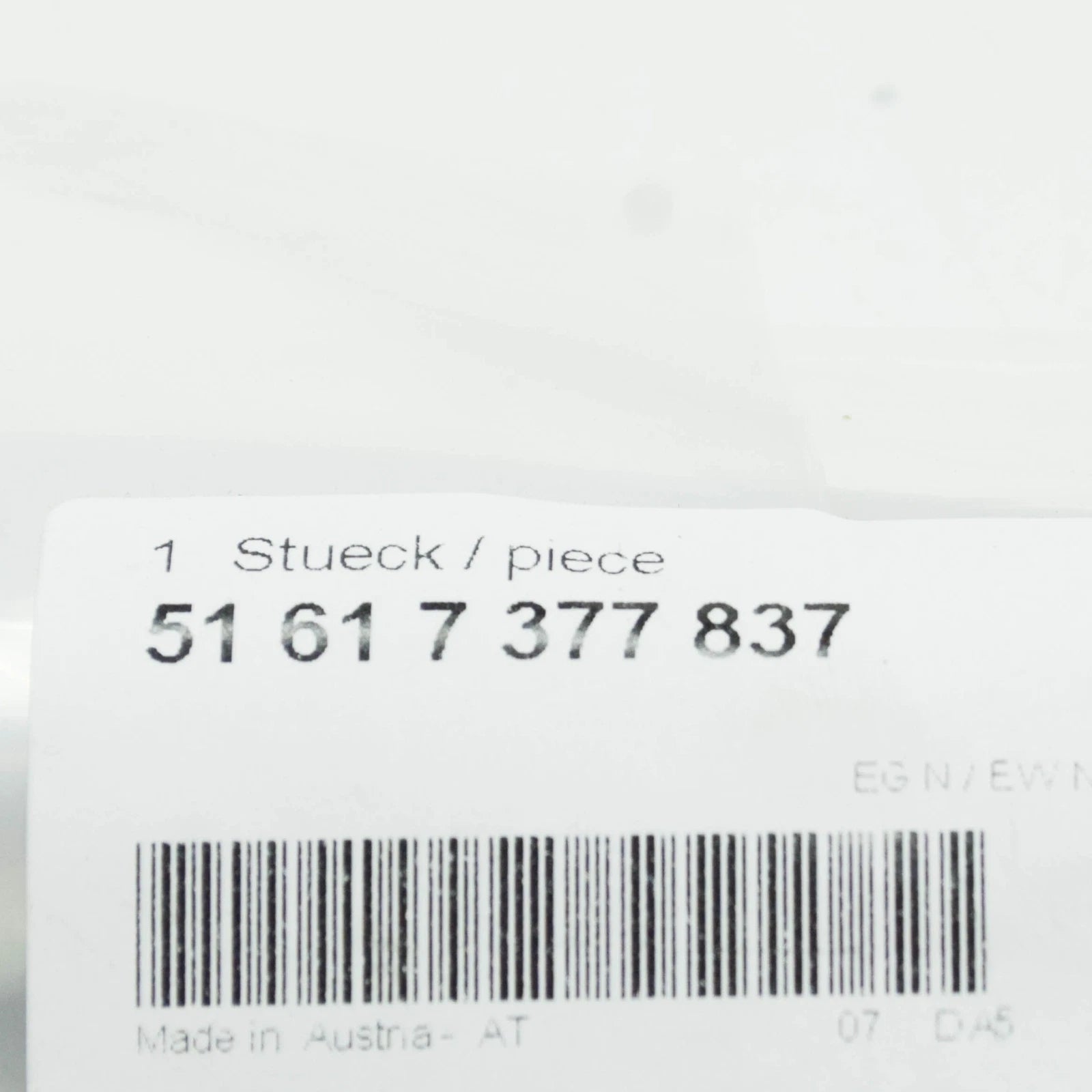 NEW BMW 6 GRAN TURISMO G32 FRONT END BODY BRACE 51617377837 ORIGINAL