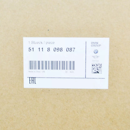 NEW BMW X3 G01, F97 FRONT LEFT BUMPER GRILL 8098087 51118098087 ORIGINAL