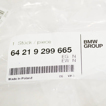 NEW BMW 7 G11 WATER COOLANT PIPE HOSE 64219299665 9299665 ORIGINAL