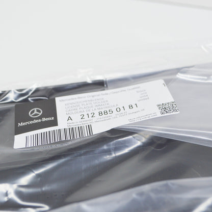 NEW MERCEDES-BENZ E-CLASS W212 FRONT LICENSE PLATE HOLDER A2128850181 ORIGINAL