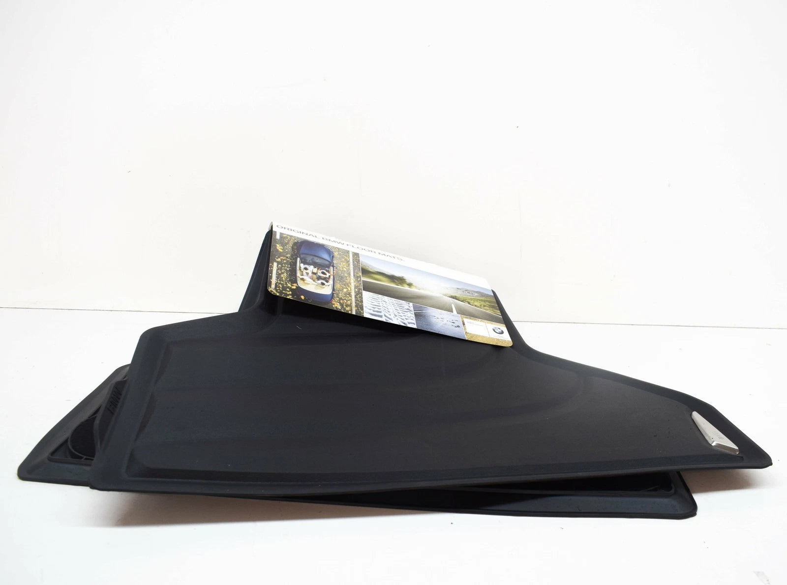 NEW BMW F15 REAR ALL WEATHER FLOOR MATS 51472458440 2458440 ORIGINAL