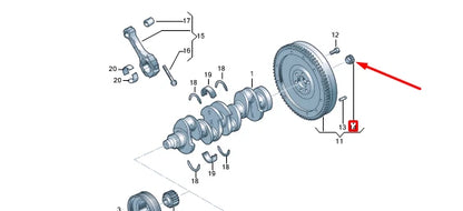 NEW VOLKSWAGEN CRAFTER 2F CAMSHAFT NEEDLE BEARING 03L105313 ORIGINAL