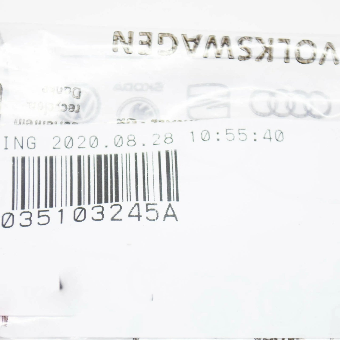 NEW AUDI A4 B6 ENGINE BLOCK BREATHER VALVE 035103245A ORIGINAL