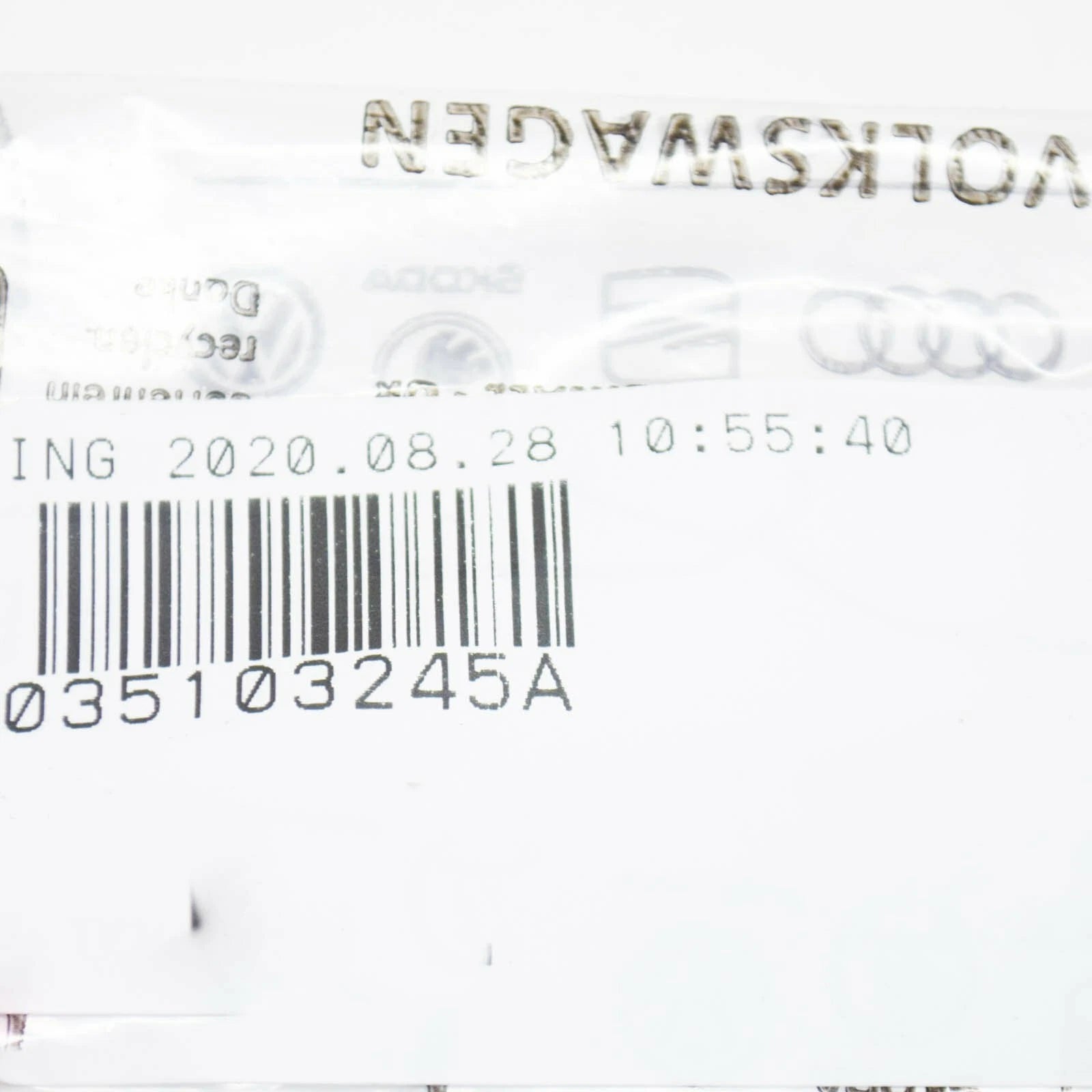 NEW AUDI A4 B6 ENGINE BLOCK BREATHER VALVE 035103245A ORIGINAL