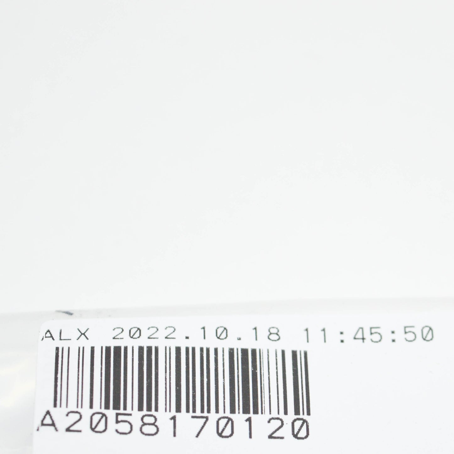 NEW MB GLC COUPE C253 AIR CONDITIONING INFORMATION LABEL A2058170120 ORIGINAL