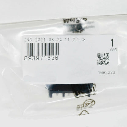 NEW AUDI A3 8P FLAT CONTACT HOUSING 6 PIN 893971636 ORIGINAL