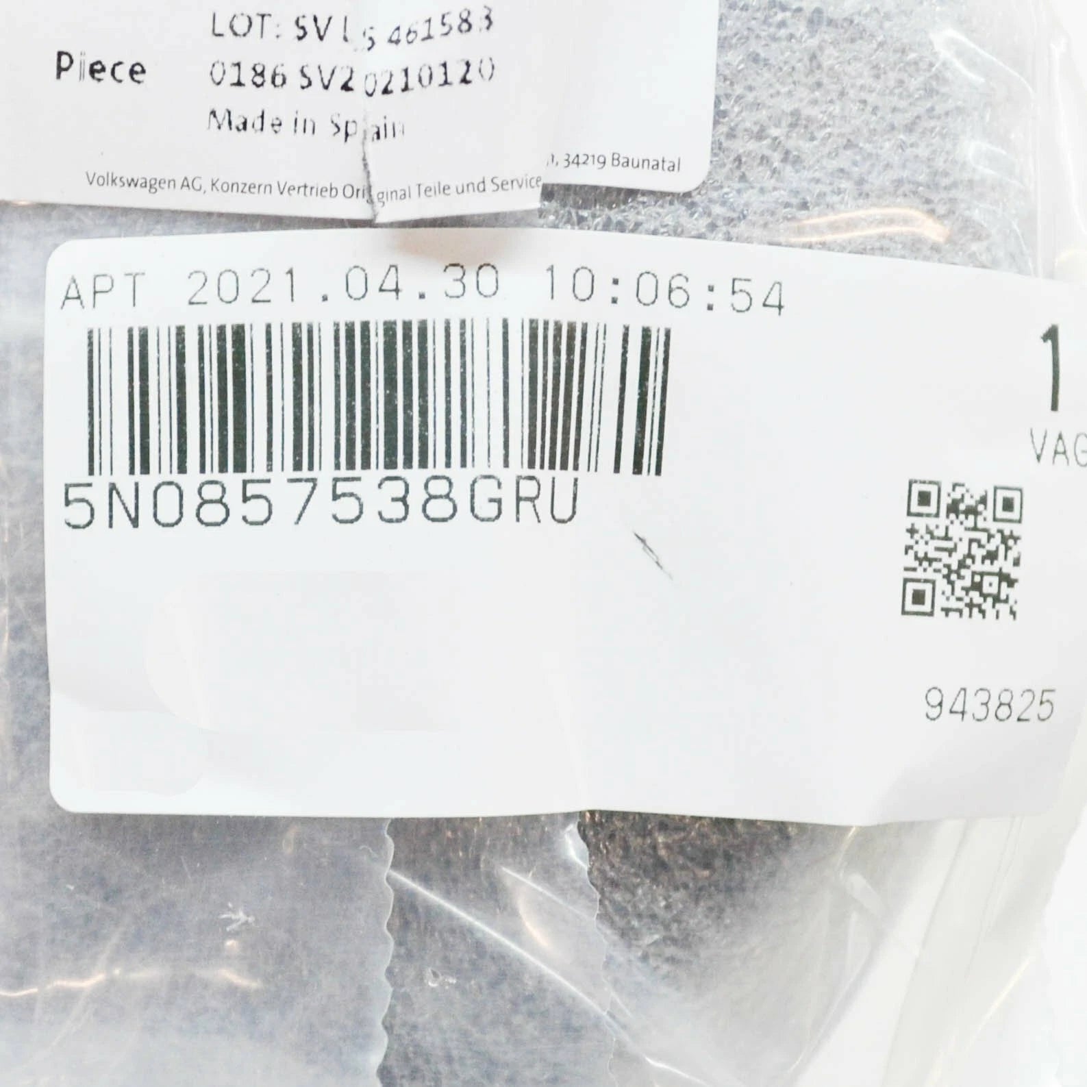 NEW VW TIGUAN AD1 FRONT RIGHT DOOR MIRROR CAP COVER 5N0857538GRU