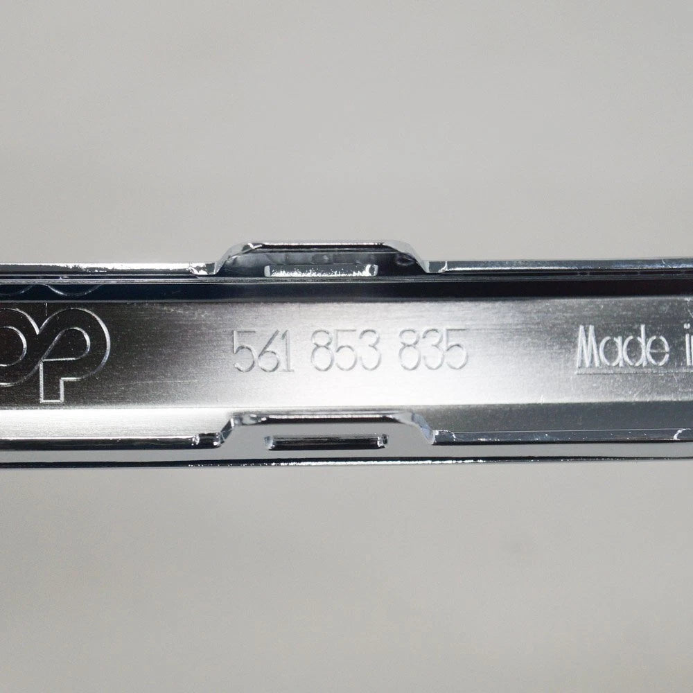 NEW VOLKSWAGEN PASSAT B8 REAR BUMPER CENTER CHROME STRIP 5618538352ZZ ORIGINAL