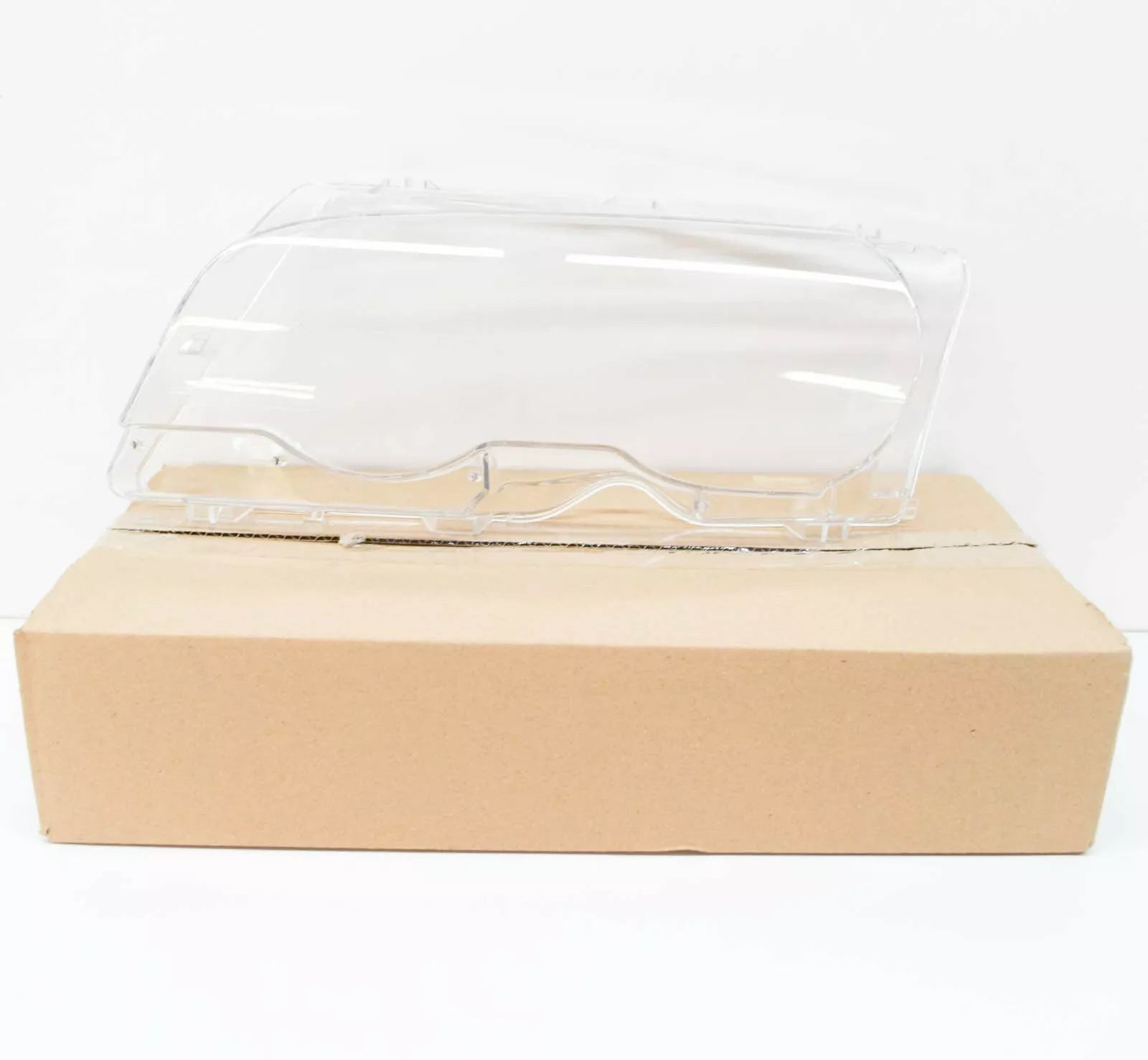 NEW BMW 3 COUPE E46 FRONT LEFT HEADLIGHT GLASS COVER 8382191 63128382191