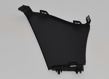 new skoda enyaq iv front bumper right air guide 5la121764a9b9 original