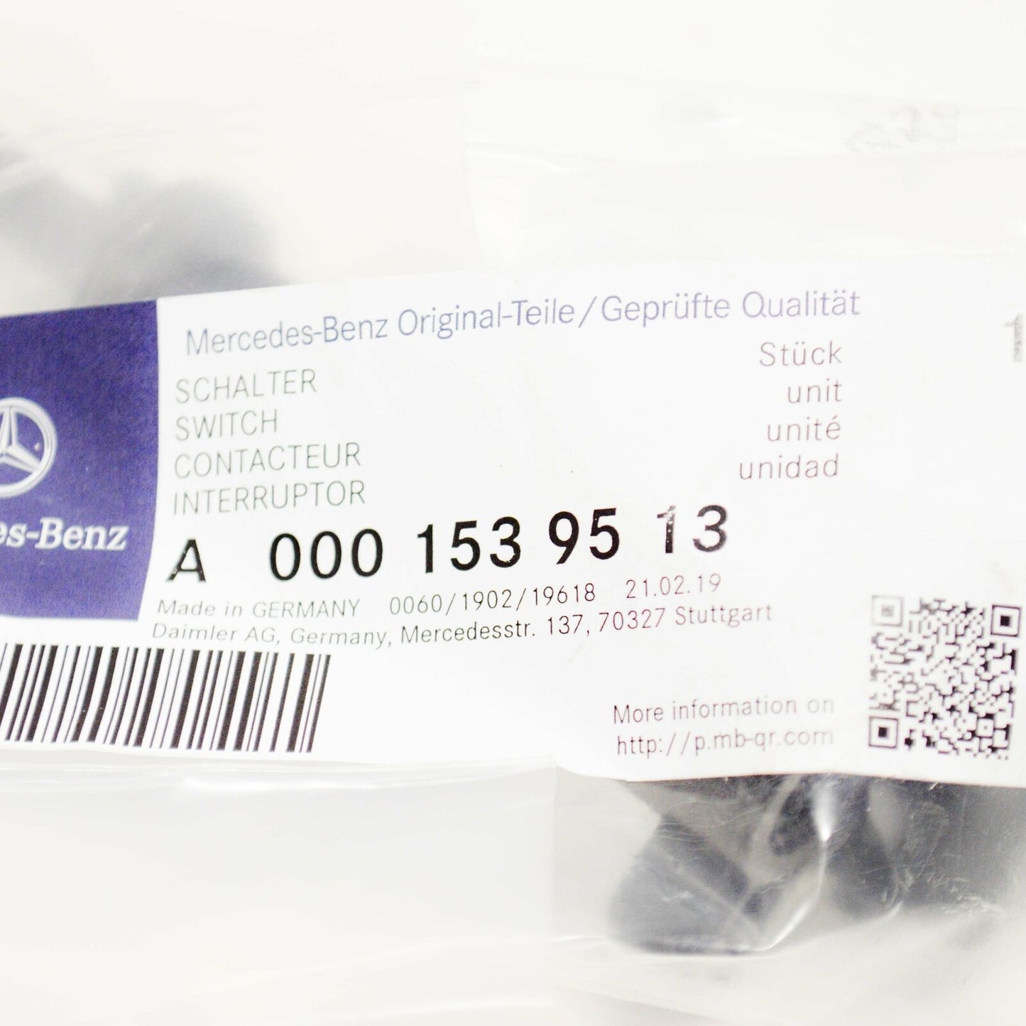 NEW MERCEDES-BENZ M (W164) WATER FUEL SENSOR A0001539513 ORIGINAL