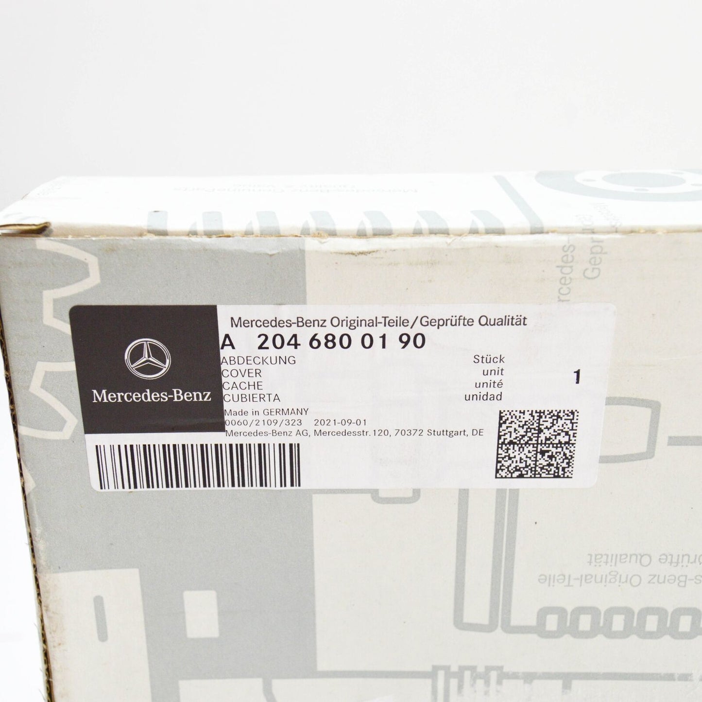 NEW MERCEDES-BENZ C W204 GEARSHIFT MECHANISM COVER A2046800190 ORIGINAL