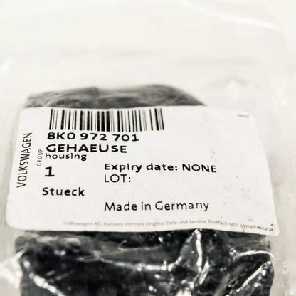 NEW AUDI A1 8X FLAT CONTACT HOUSING WITH LOCKING MECHANISM 8K0972701 ORIGINAL