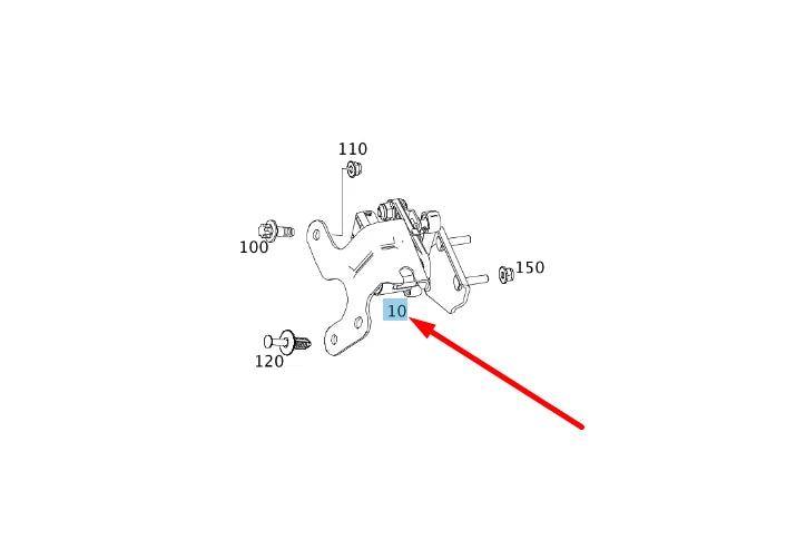 NEW MERCEDES-BENZ C W204 REAR RIGHT TURNING ANGLE SENSOR A2129053002 ORIGINAL
