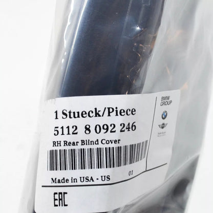 NEW BMW X6 G06 M REAR BUMPER RIGHT GRILL TRIM 51128092246 ORIGINAL