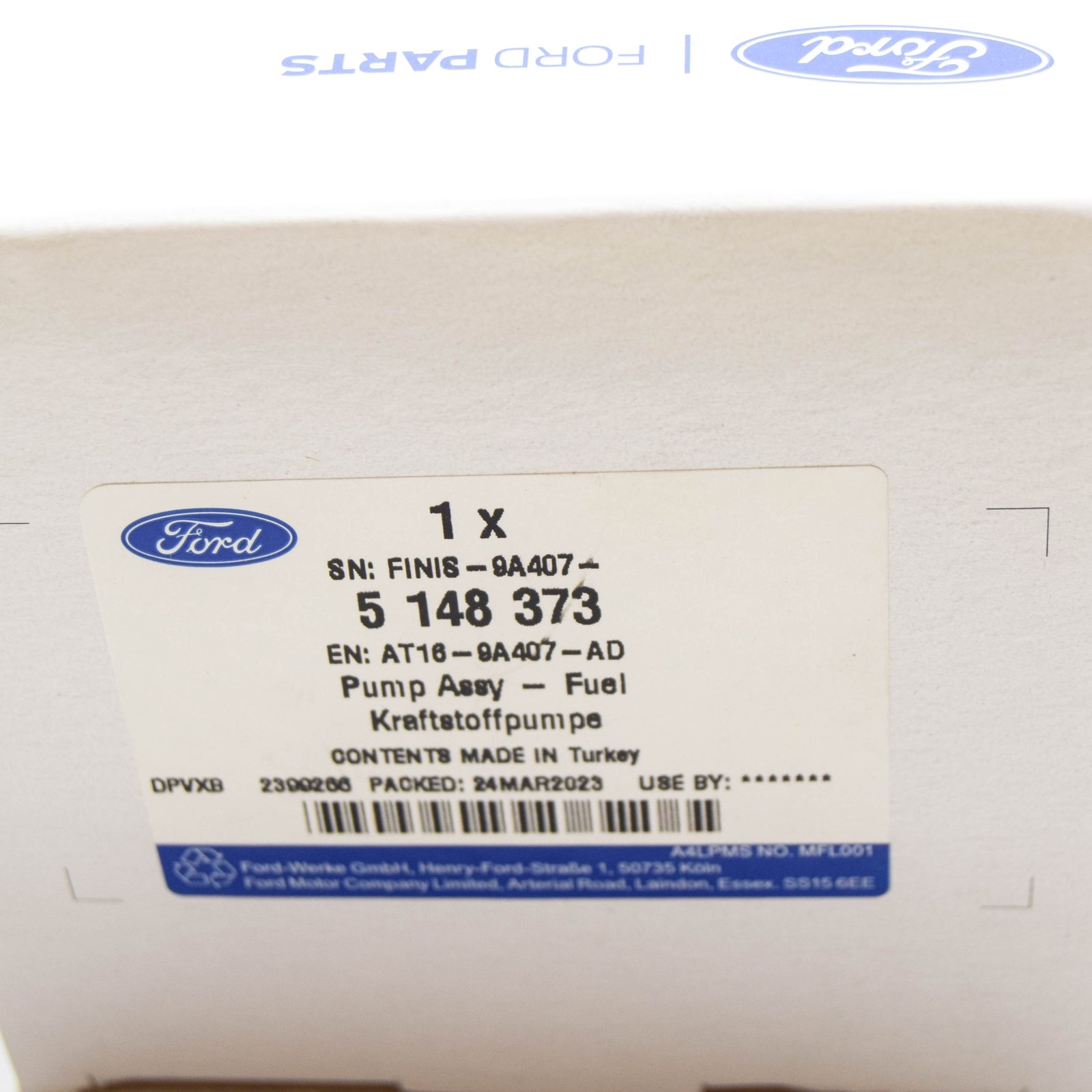 new ford transit connect mk2 fuel pump and filter assy 5148373 original