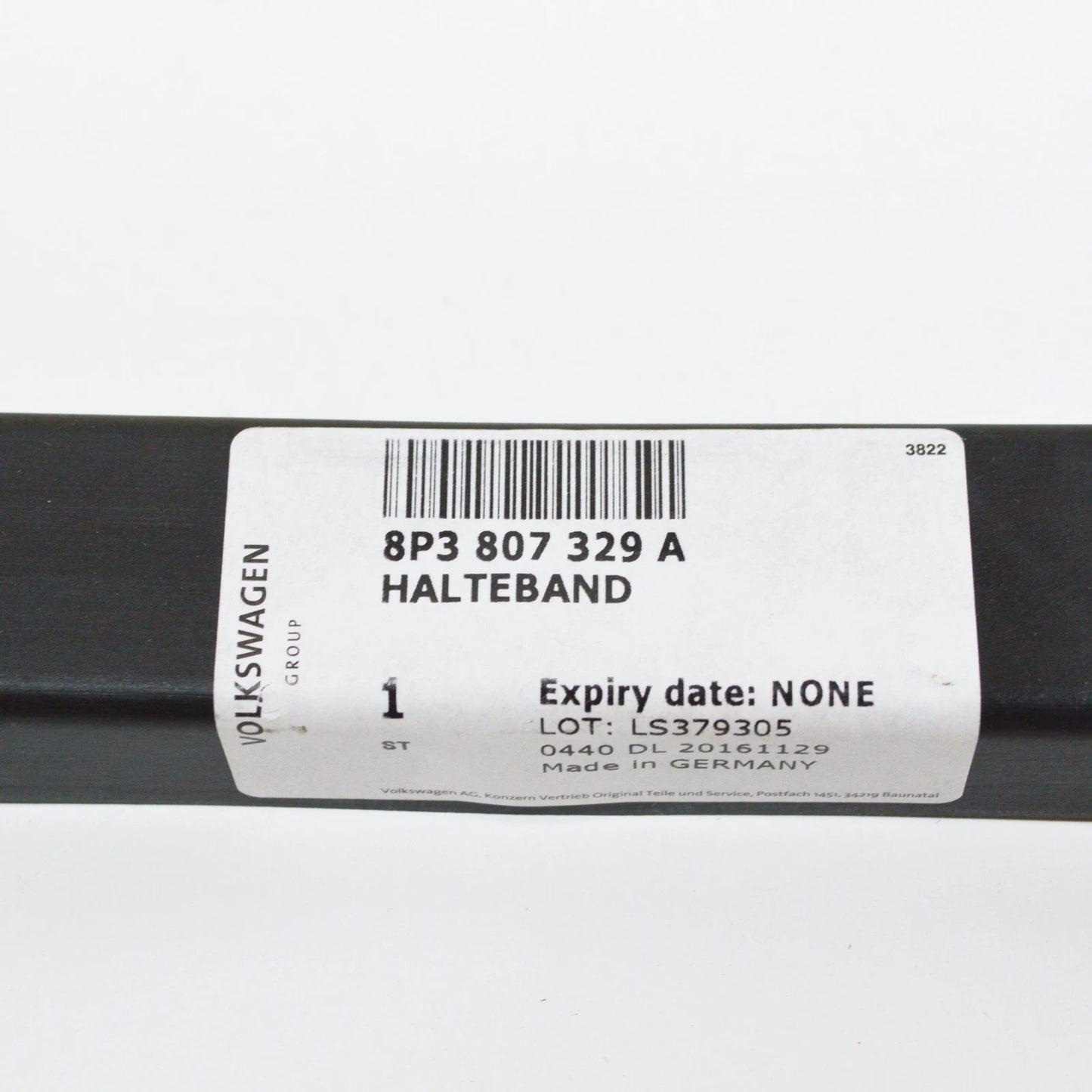 NEW AUDI A3 8P REAR BUMPER LEFT BRACKET 8P3807329A 2008 ORIGINAL