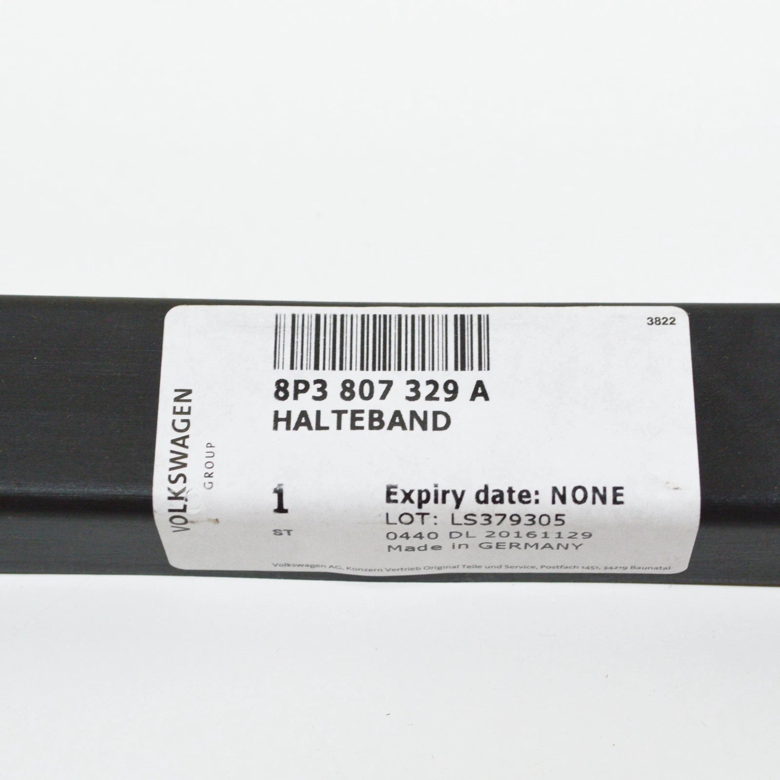 NEW AUDI A3 8P REAR BUMPER LEFT BRACKET 8P3807329A 2008 ORIGINAL