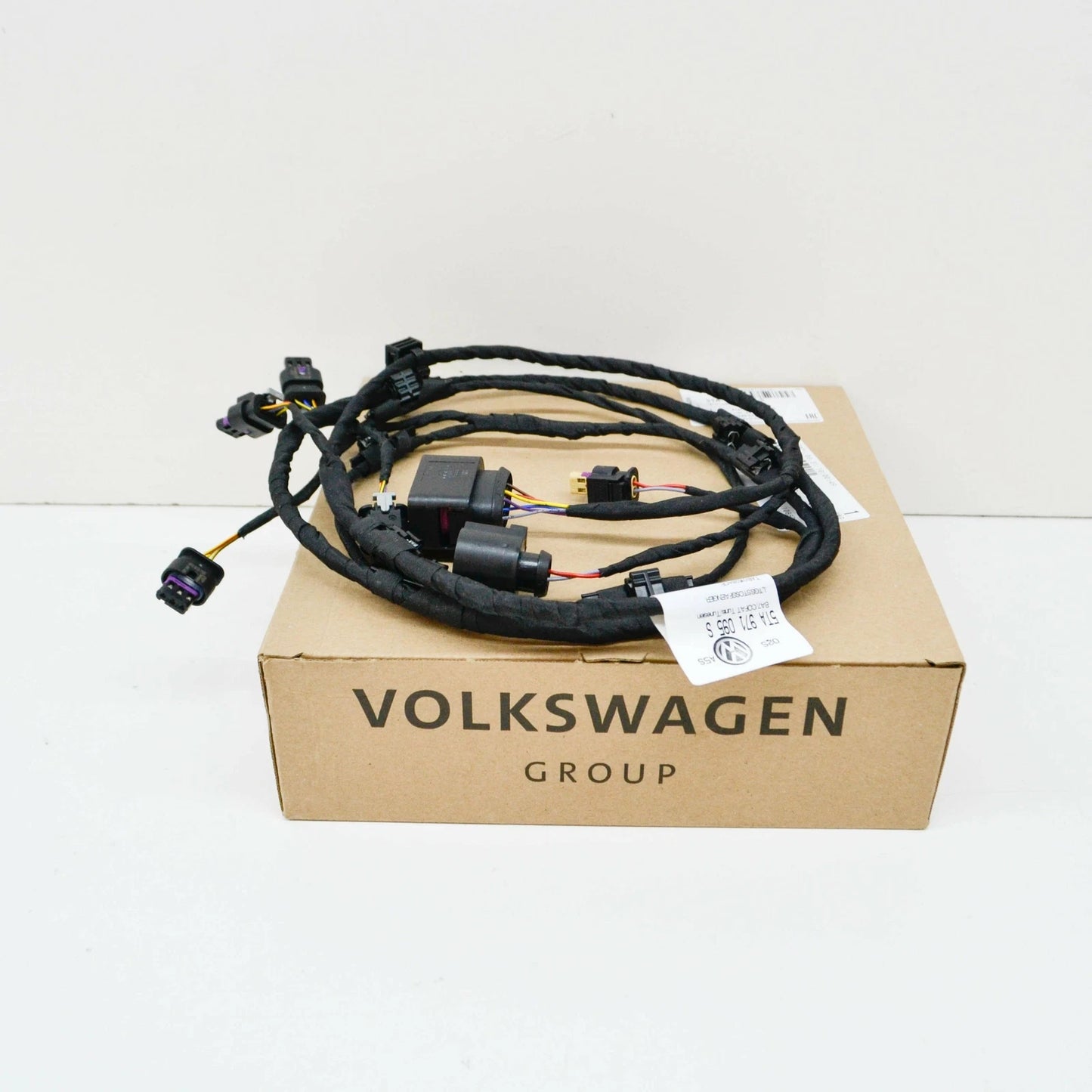 NEW VOLKSWAGEN TOURAN 5T FRONT BUMPER PDC AID WIRING HARNESS 5TA971095S