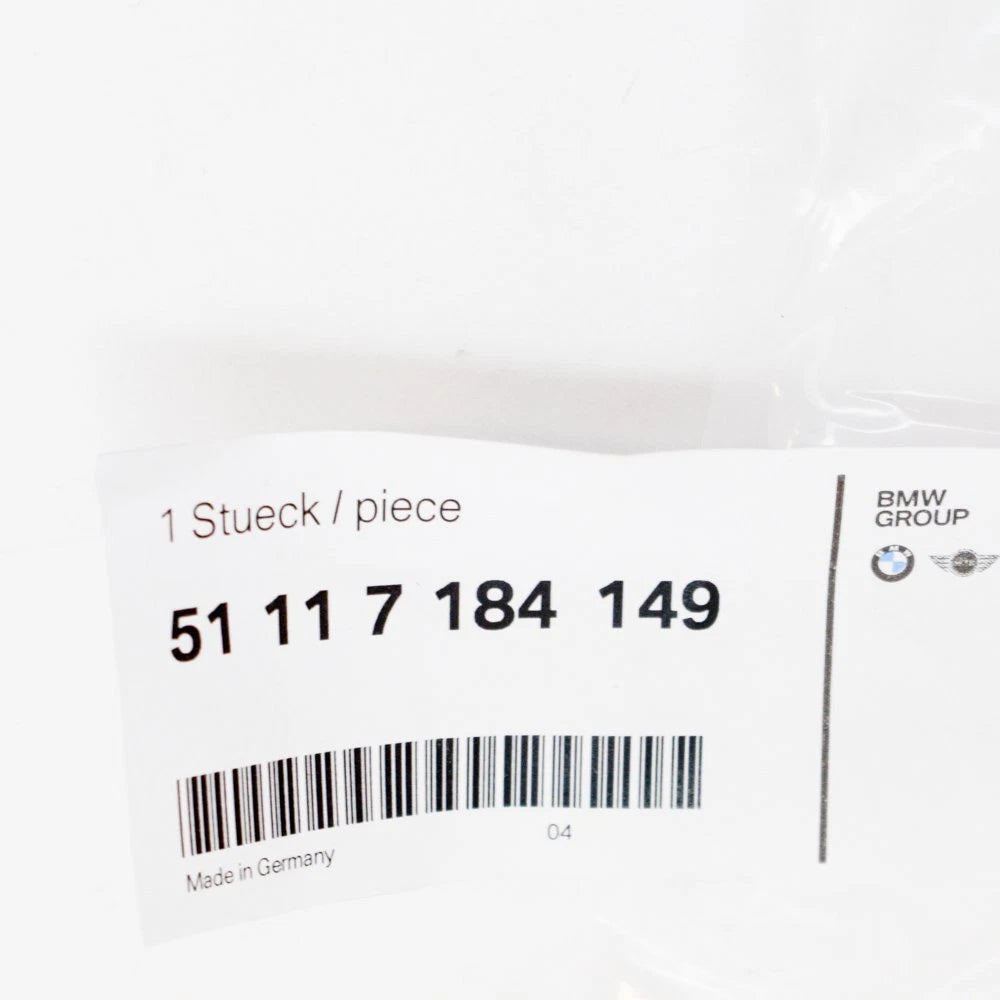 NEW BMW 7 F01 FRONT LEFT BUMPER GRILLE 51117184149 7184149 ORIGINAL