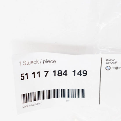 NEW BMW 7 F01 FRONT LEFT BUMPER GRILLE 51117184149 7184149 ORIGINAL