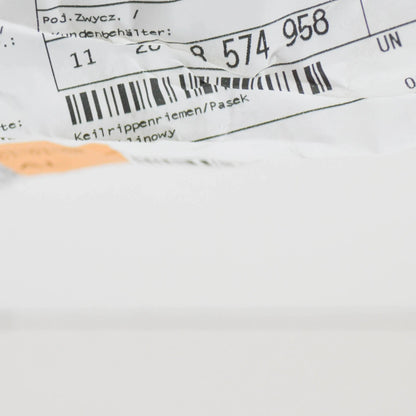 NEW BMW 1 E81 V RIBBED BELT 6 DPK X 1817 11288574958 8574958 ORIGINAL