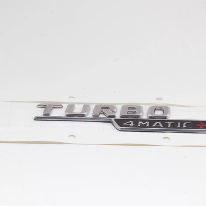 NEW MB E W213 FRONT FENDER WING LEFT EMBLEM BADGE 4MATIC A2908172300 ORIGINAL