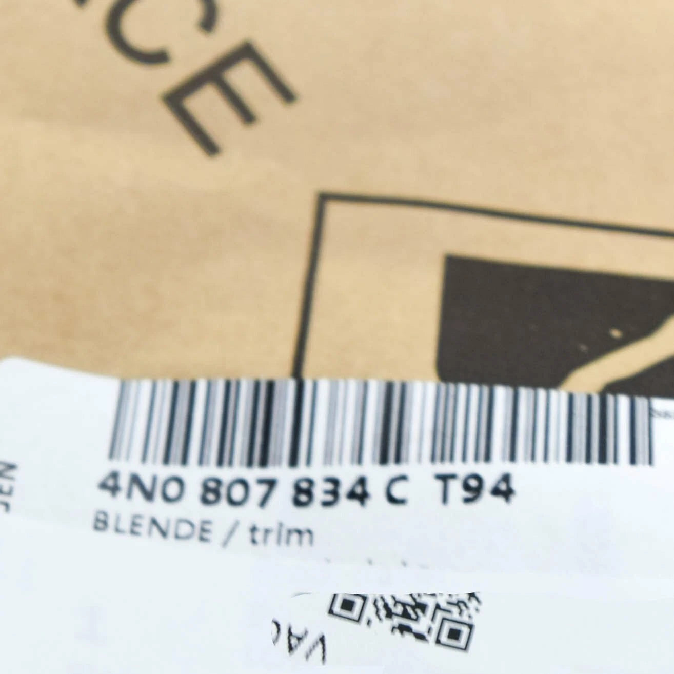 NEW AUDI A8 4N D5 REAR BUMPER RIGHT LOWER TRIM 4N0807834CT94