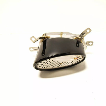 NEW AUDI RS7 REAR RIGHT EXHAUST TAIL PIPE BLACK CHROME TRIM 4G8253824A ORIGINAL